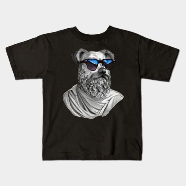 DOGRATES Kids T-Shirt by PHILOSOPHY SWAGS